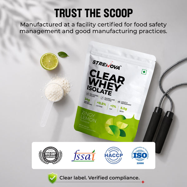 Clear Whey Isolate | Zingy Lemon