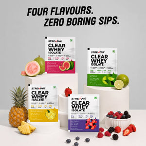 Clear Whey Isolate Pack of 5 | Assorted Flavours