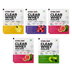 Clear Whey Isolate Pack of 5 | Assorted Flavours