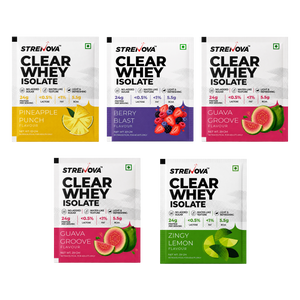 Clear Whey Isolate Pack of 5 | Assorted Flavours