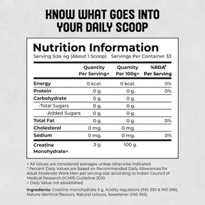 Creatine monohydrate | Classic Unflavoured