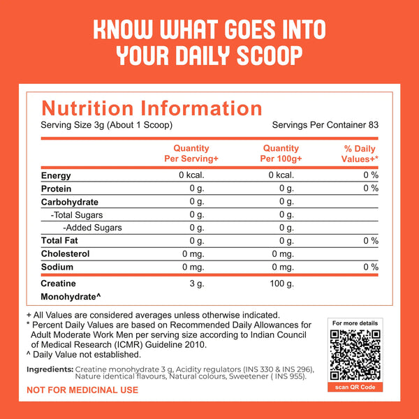 Creatine monohydrate | Fruit Frenzy