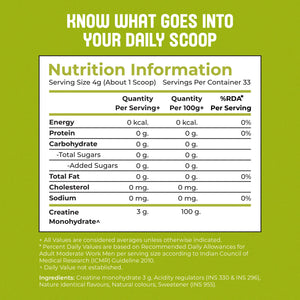 Creatine monohydrate | kiwi kick
