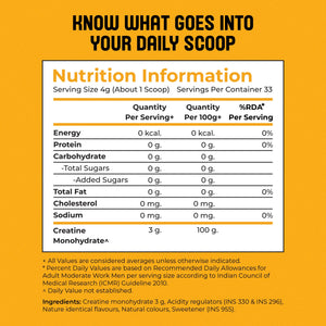 Creatine monohydrate | Mango Mania