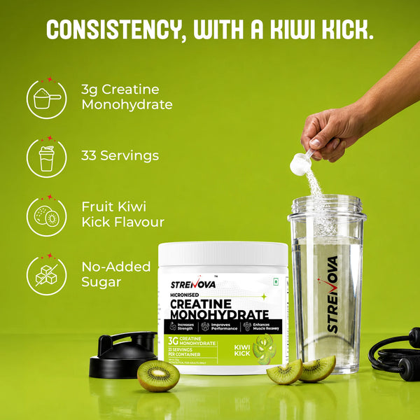 Creatine monohydrate | kiwi kick